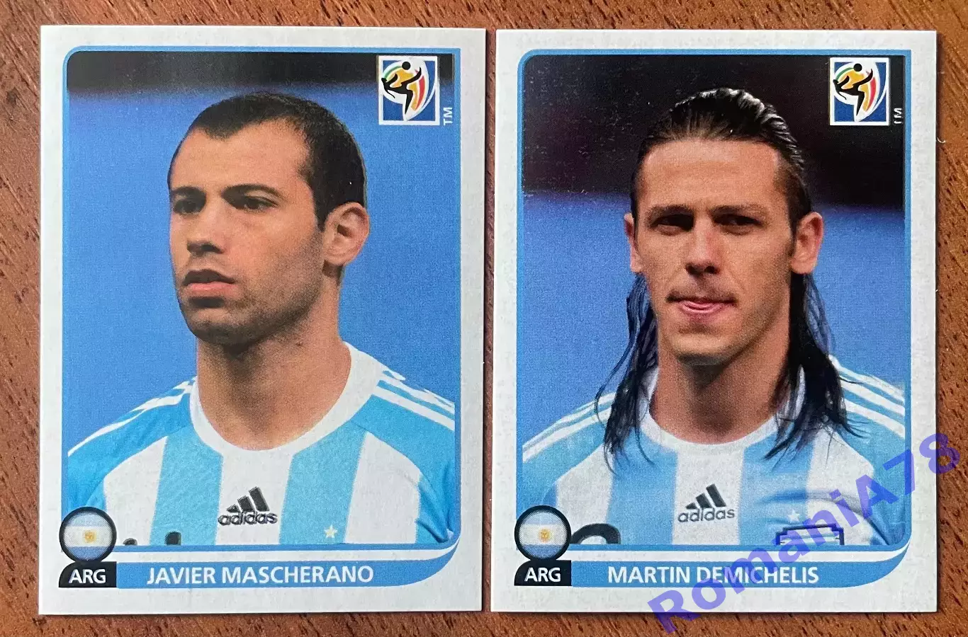 Футбол.Наклейки.Аргентина.Panini FIFA World Cup South Africa 2010