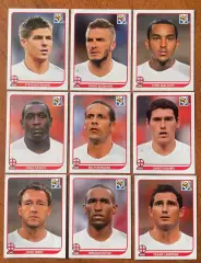 Футбол.Наклейки.Англія.Panini FIFA World Cup South Africa 2010