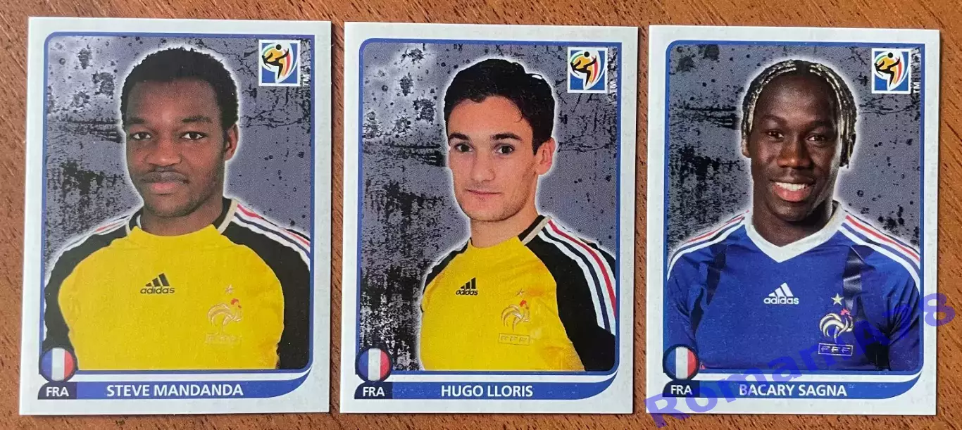 Футбол.Наклейки.Франція.Panini FIFA World Cup South Africa 2010