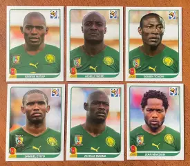 Футбол.Наклейки.Камерун.Panini FIFA World Cup South Africa 2010