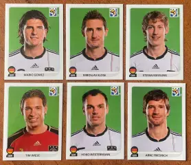 Футбол.Наклейки.Німеччина.Panini FIFA World Cup South Africa 2010