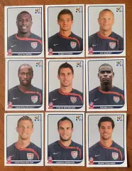 Футбол.Наклейки.США.Panini FIFA World Cup South Africa 2010