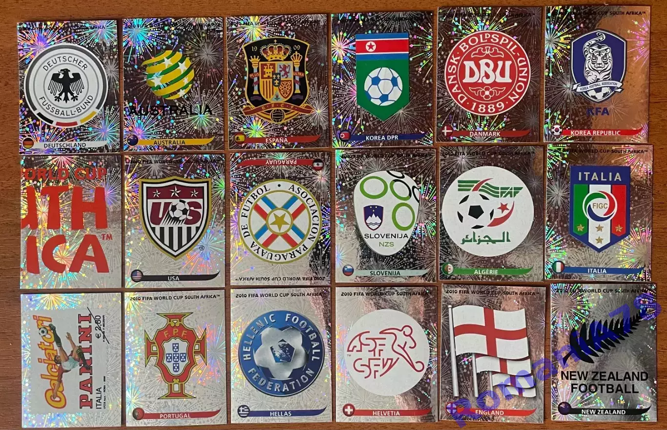 Футбол.Наклейки...Panini FIFA World Cup South Africa 2010