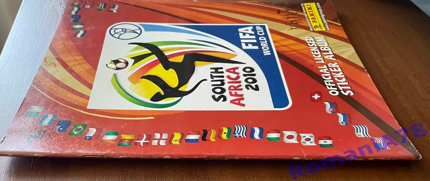 Футбол.Альбом.Чемпіонат Світу 2010.Panini.Порожній альбом. 4