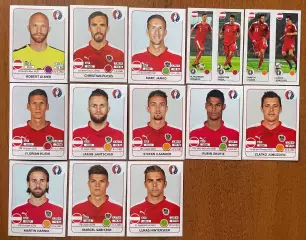 Футбол.Наклейки.Австрія .Panini UEFA Euro France 2016