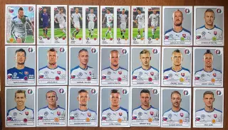 Футбол.Наклейки.Словаччина .Panini UEFA Euro France 2016