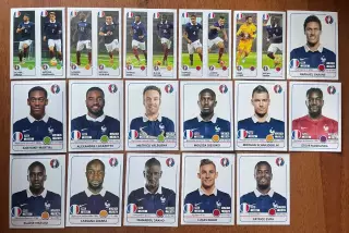 Футбол.Наклейки.Франція .Panini UEFA Euro France 2016