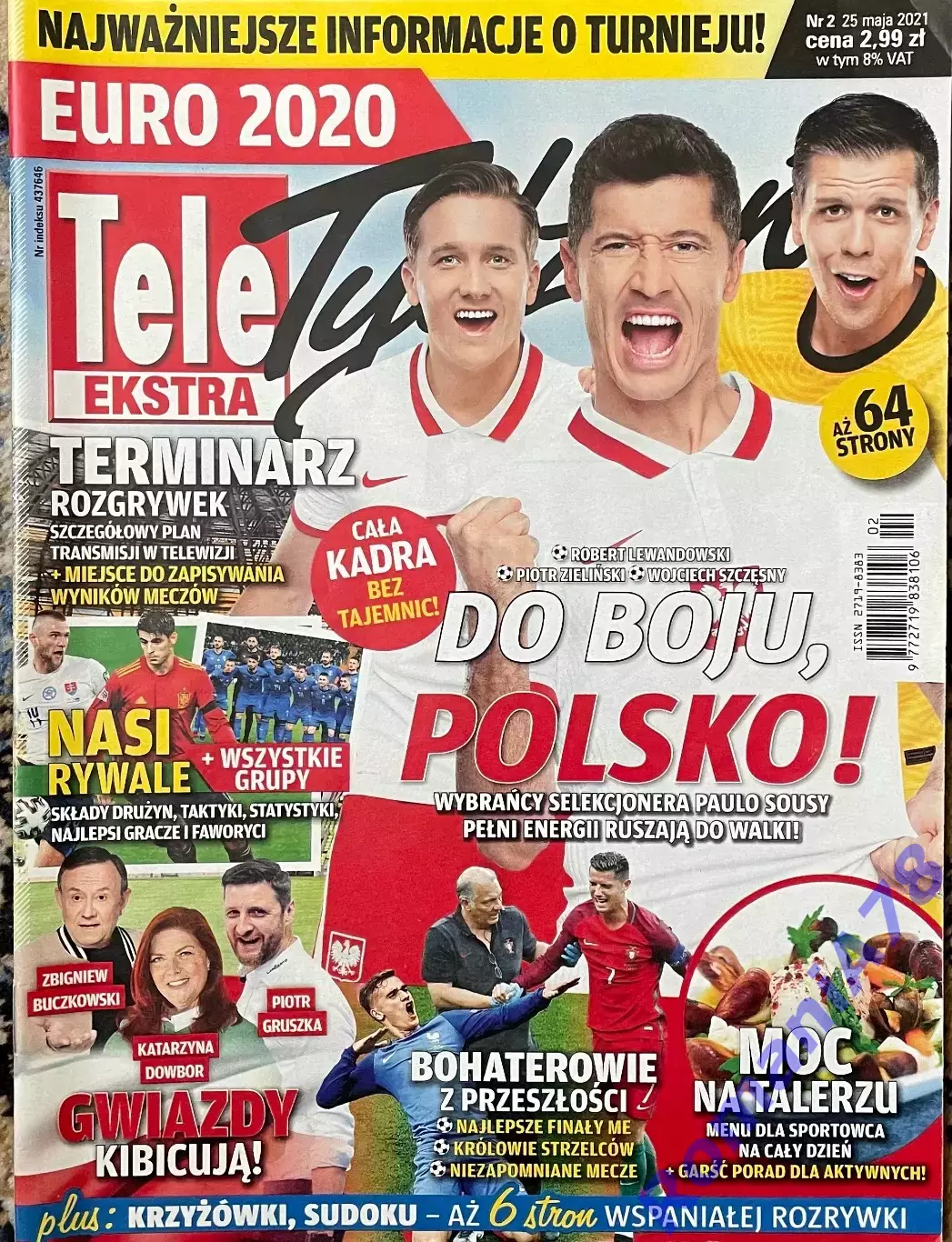 Футбол, Чемпіонат Європи 2020, cпецвидання Tele Ekstra.