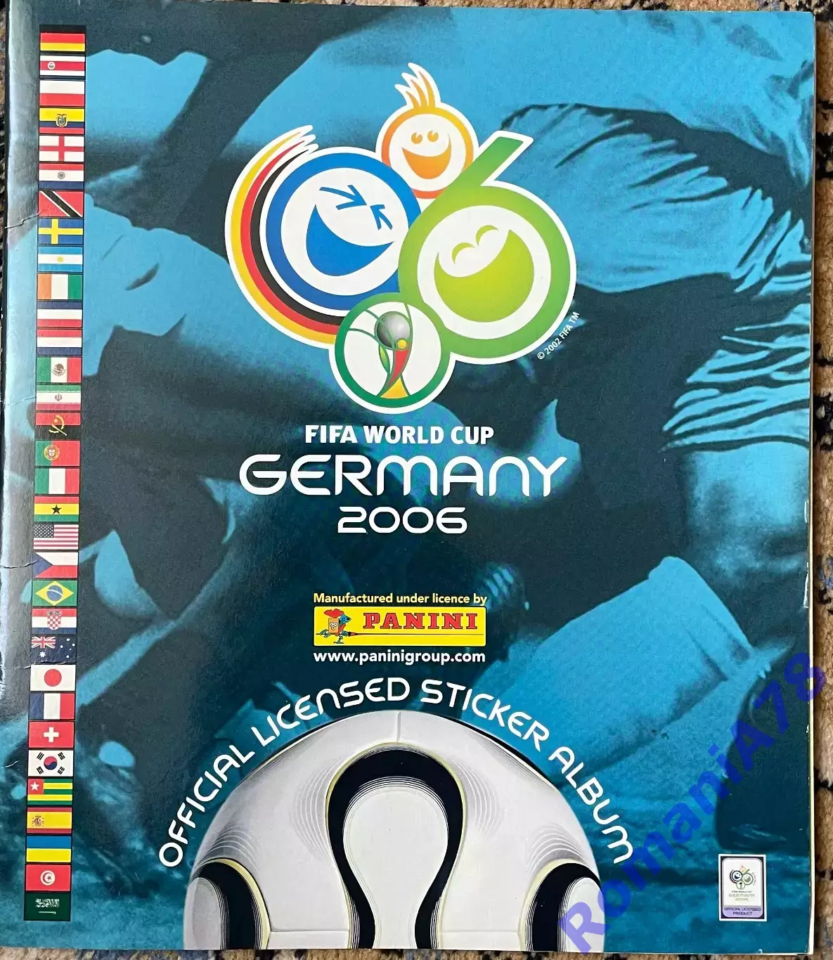 Футбол.Альбом.Чемпіонат Світу.Panini.2006.