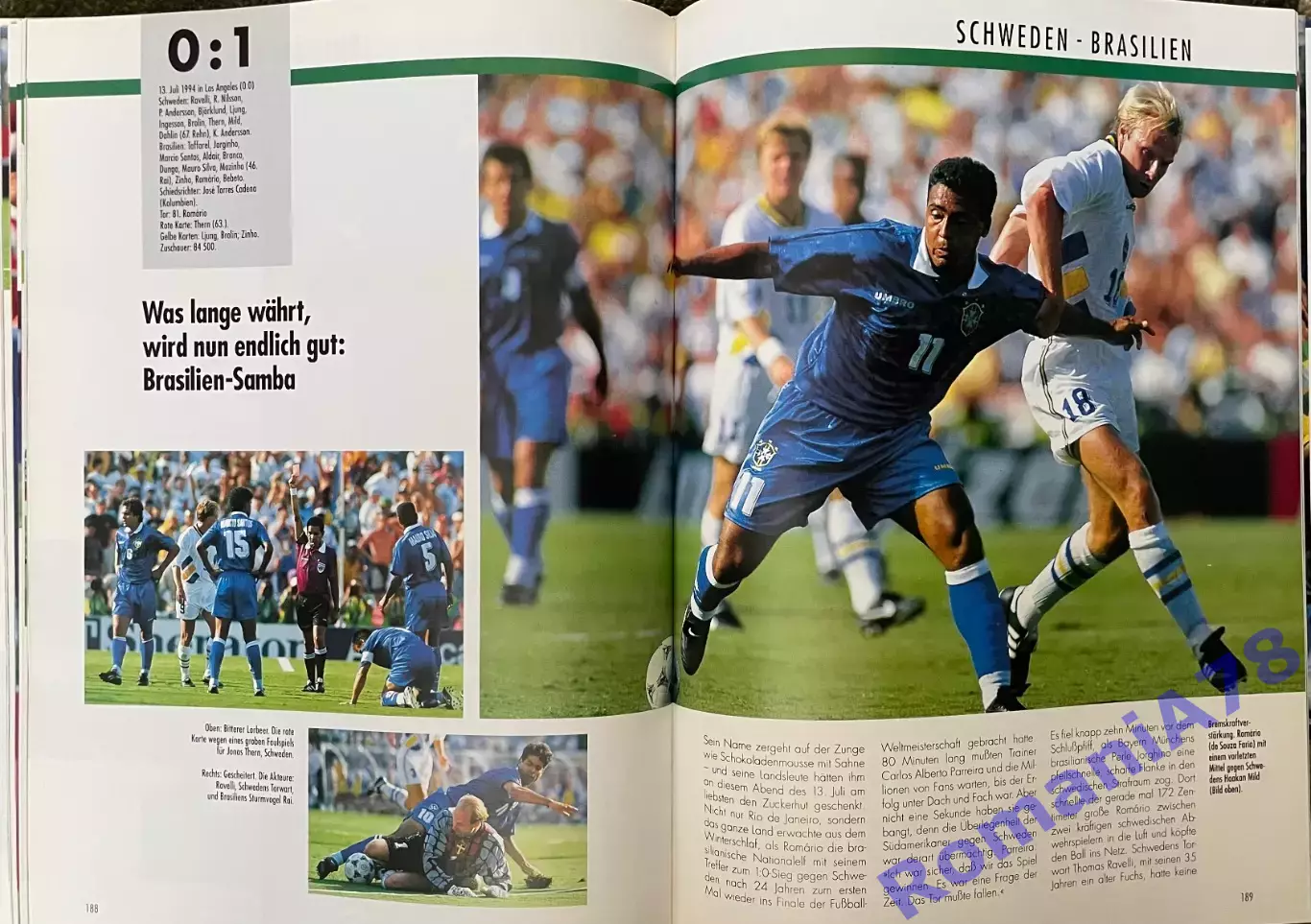 Футбол.Книга-фотоальбом.Чемпіонат Світу.Чемпионат мира 1994. 6