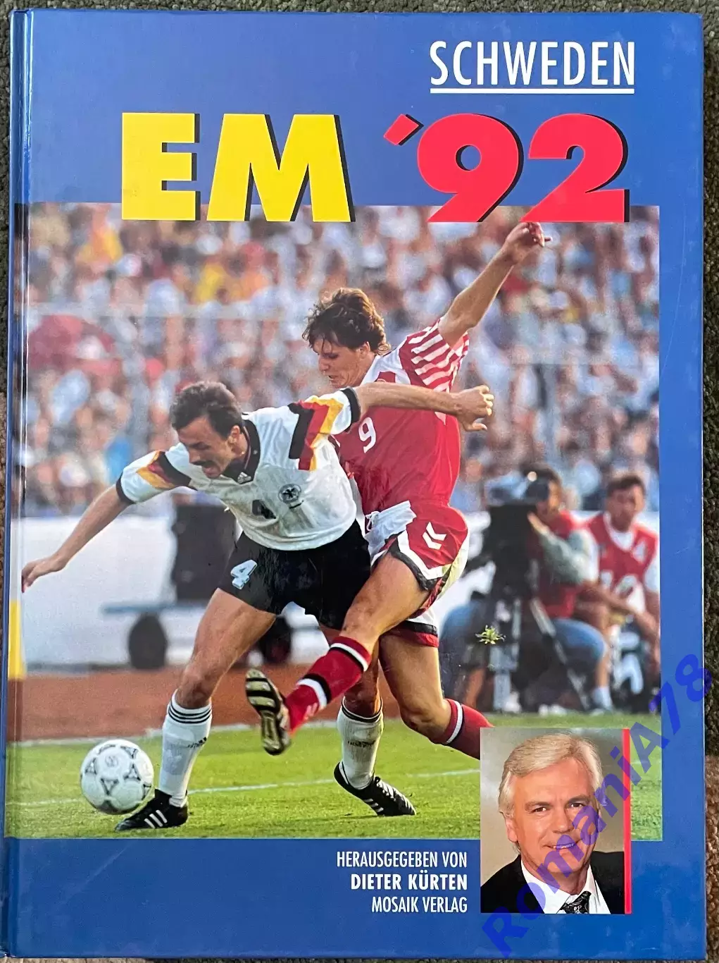 Футбол.Книга-фотоальбом.Чемпіонат Європи. 1992.