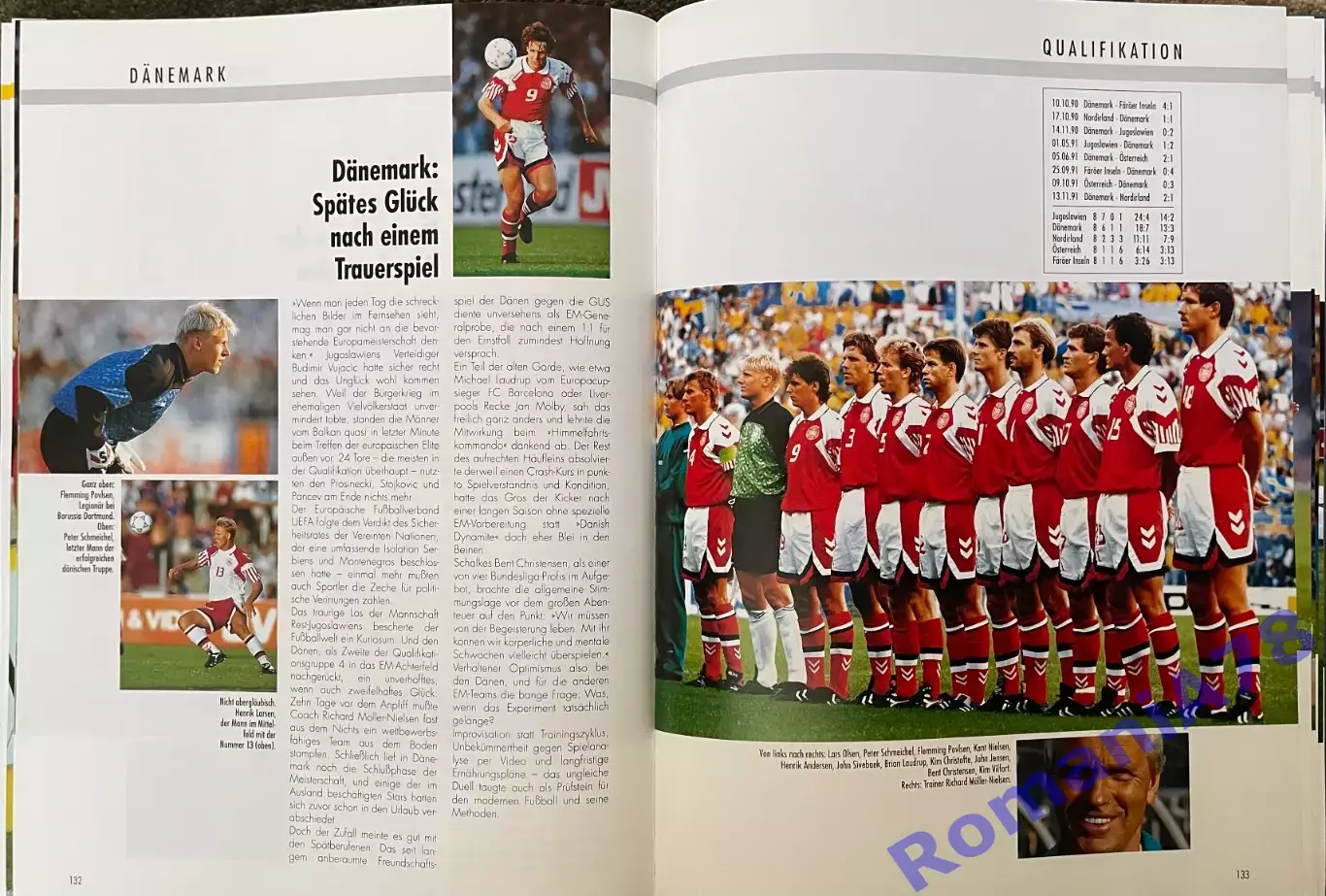 Футбол.Книга-фотоальбом.Чемпіонат Європи. 1992. 7