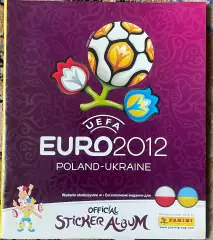 Футбол.Альбом.Чемпіонат Європи.Panini.2012