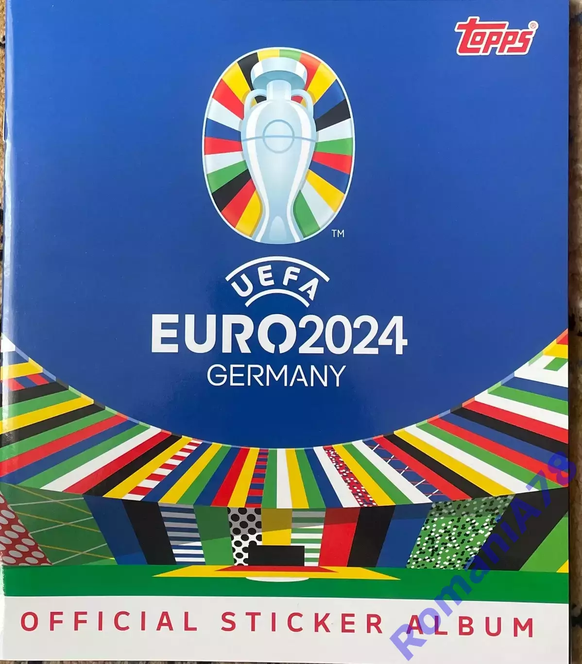 Футбол.Альбом.Чемпіонат Європи..2024 Topps