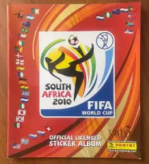 Футбол.Альбом.Чемпіонат Світу 2010.Panini.Порожній альбом.