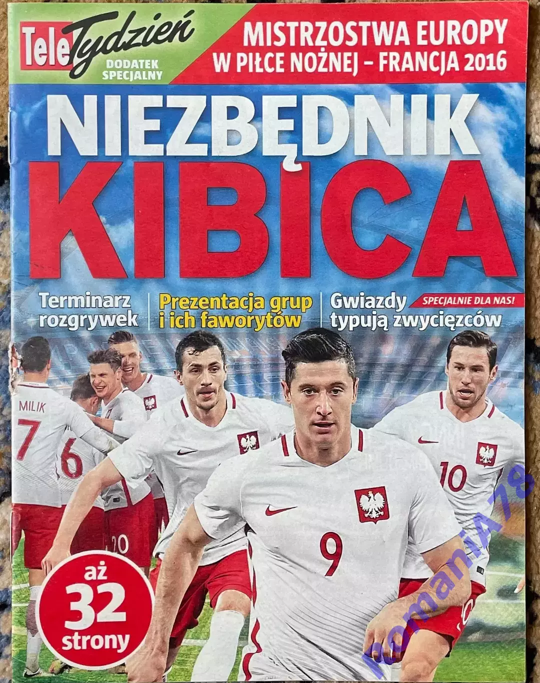 Футбол .Niezbednik Kibica,Чемпіонат Європи 2016