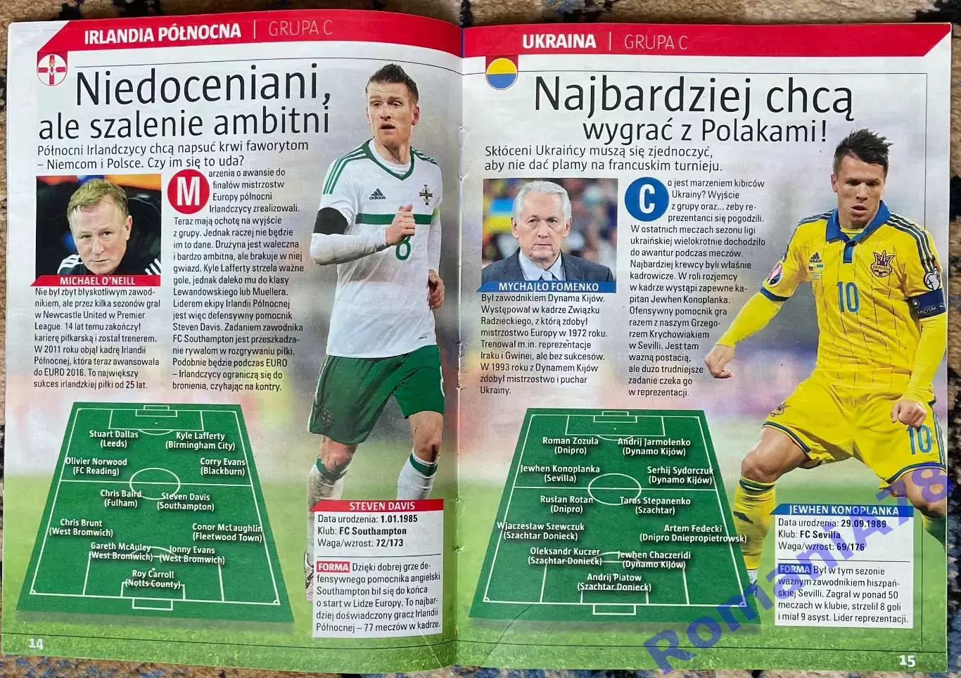 Футбол .Niezbednik Kibica,Чемпіонат Європи 2016 2