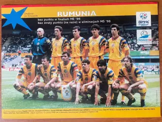 Футбол. Постерз журналу Pilka Nozna Румунія.
