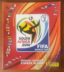 Футбол.Альбом.Чемпіонат Світу 2010.Panini.Порожній альбом.