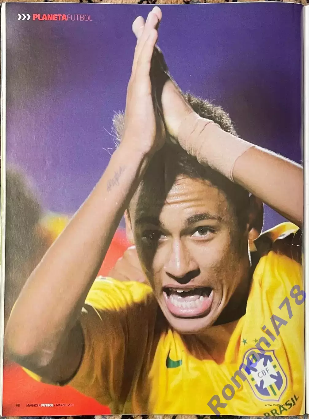 Журнал.Футбол.Futbol N3/2011 Неймар 1