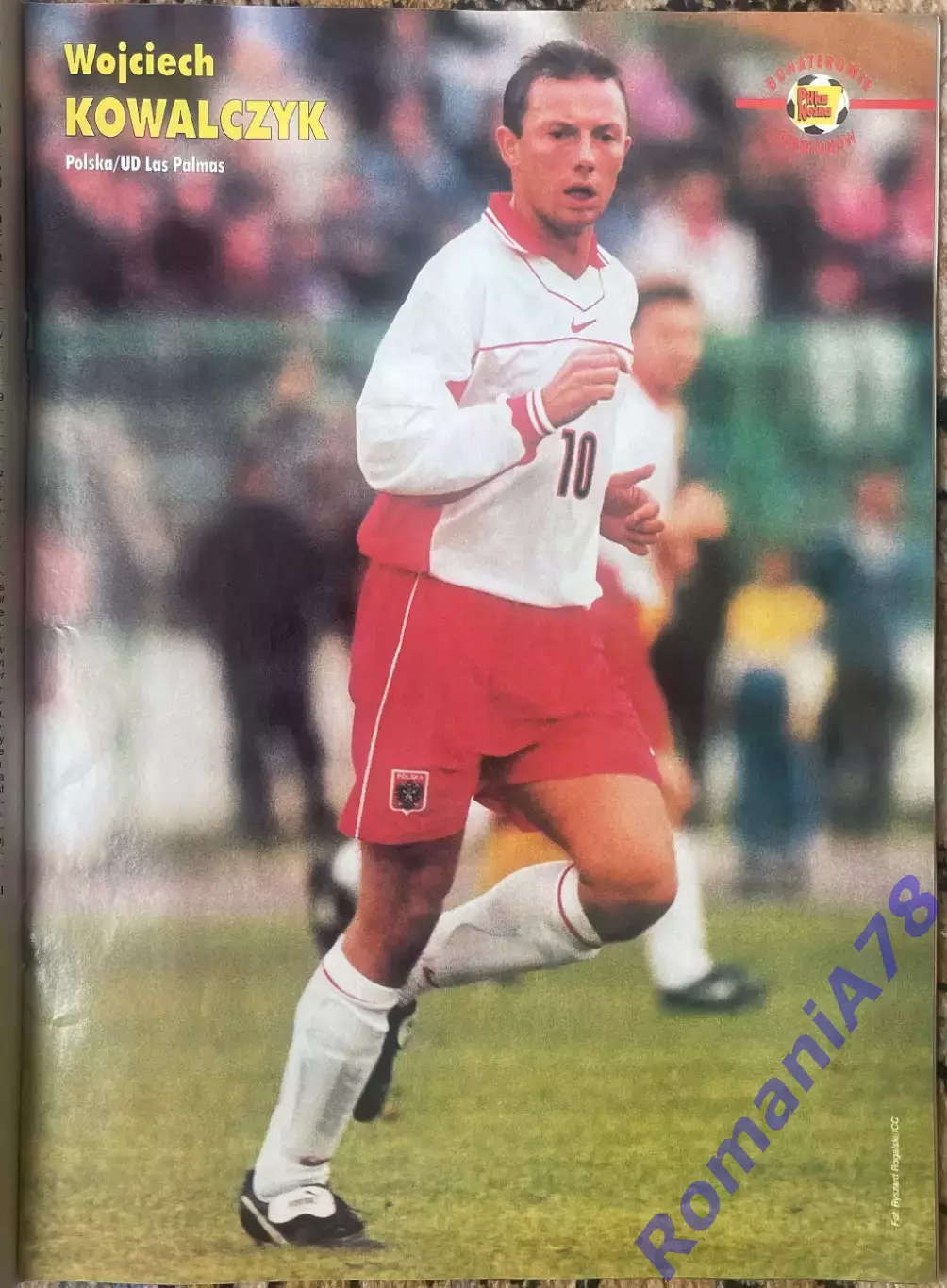 Журнал. Футбол Pilka Nozna N47/1998.Постер Польща,Жинола. 5