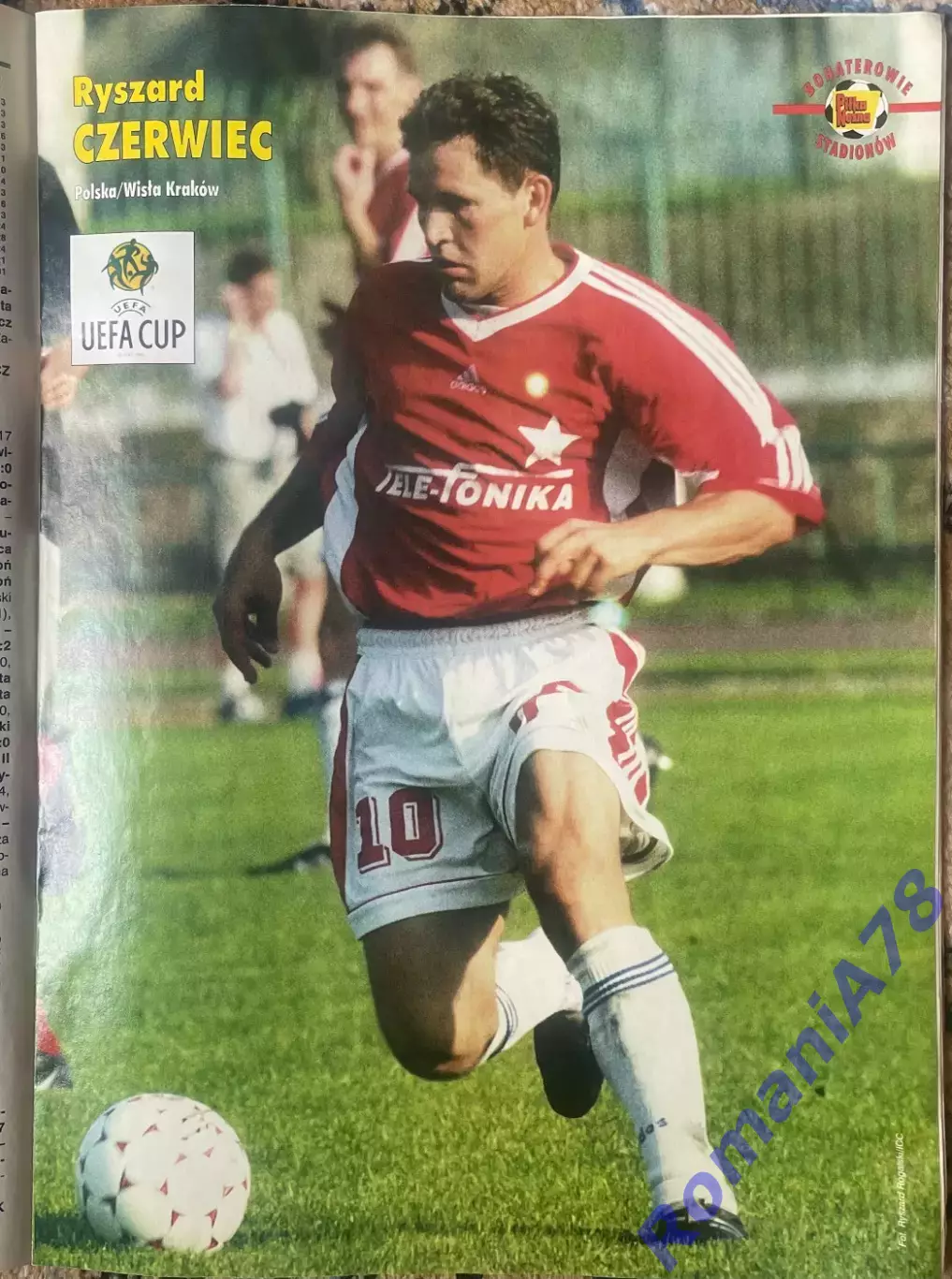 Журнал. Футбол Pilka Nozna N42/1998.Постер Польща,Богоссян. 5