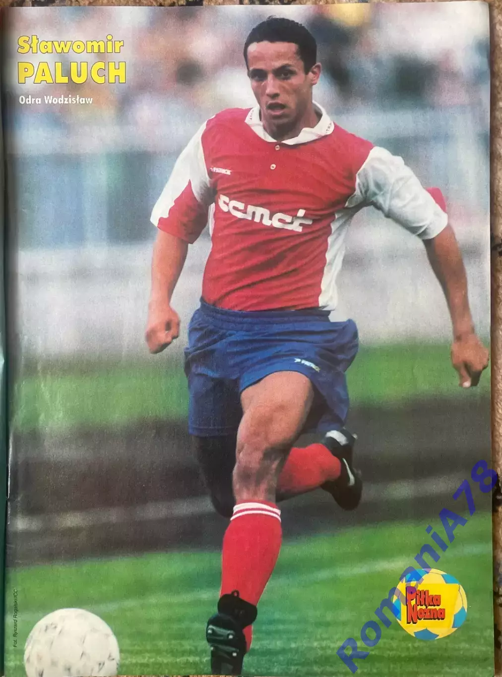 Журнал. Футбол Pilka Nozna N12/1998.Постер Пфафф,Феррер,Гурнік,Легія. 4