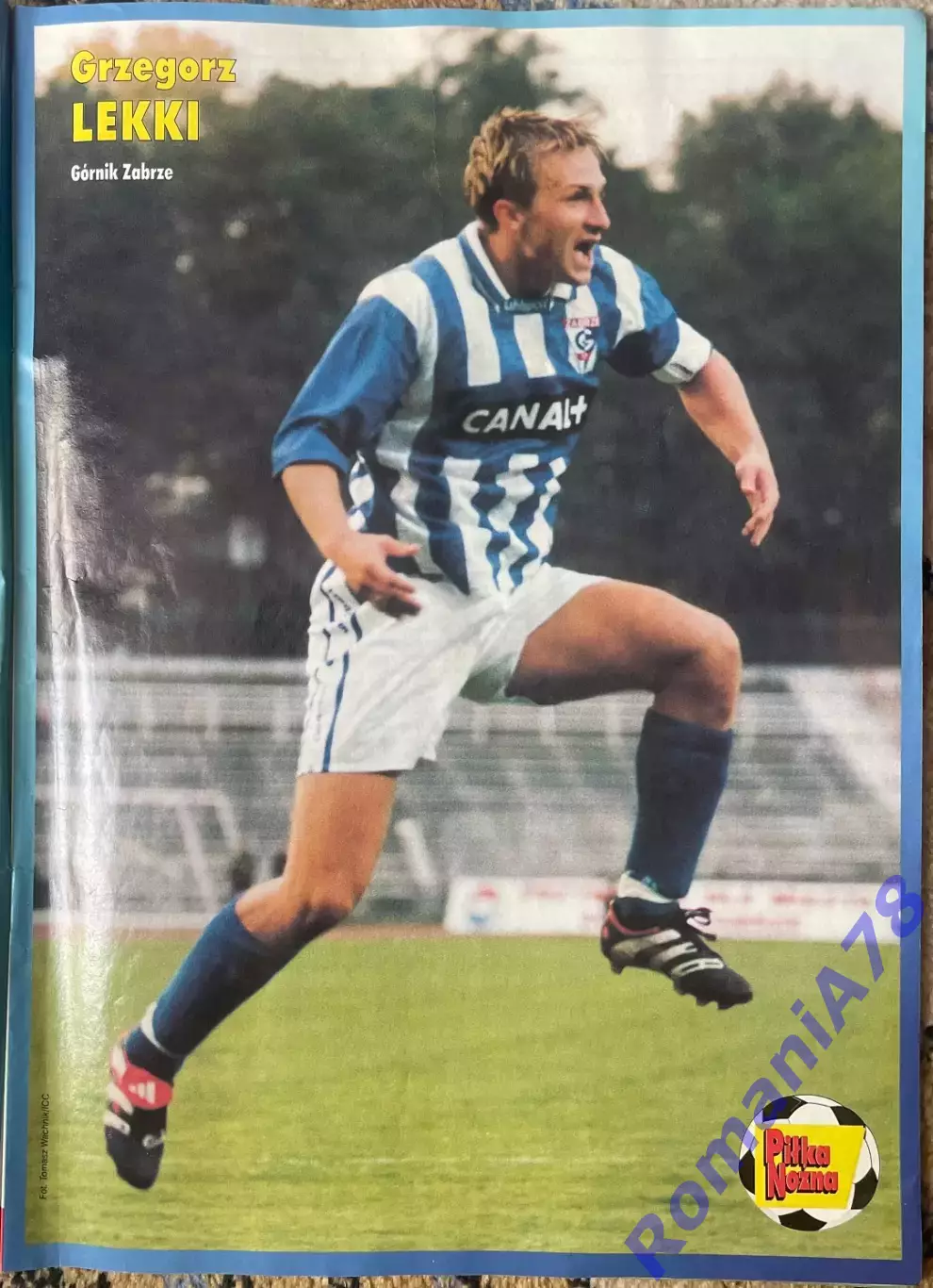 Журнал. Футбол Pilka Nozna N40/1998.Постер Ювентус ,Монако 3