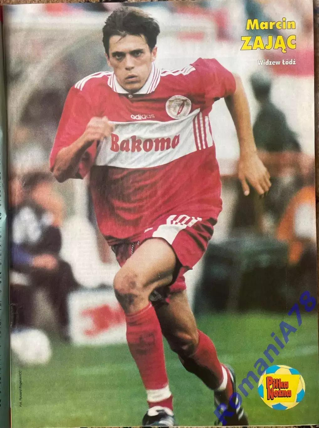 Журнал. Футбол Pilka Nozna N9/1998.Постер Бразилія,Батістута 3