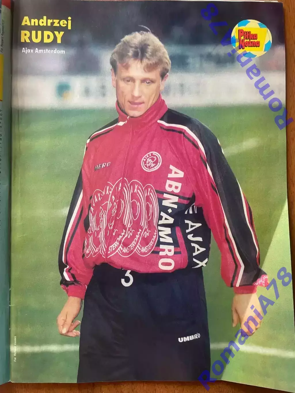 Журнал. Футбол Pilka Nozna N10/1998.Постер Реал,Хелмер. 5