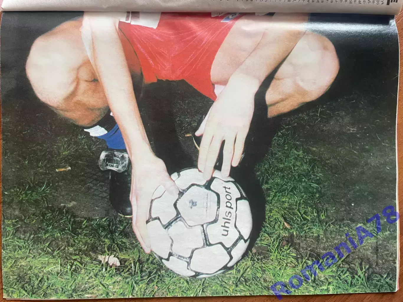 Журнал. Футбол Pilka Nozna N4/1998.Постер Болгарія,Роберто Карлос,Ширер 5
