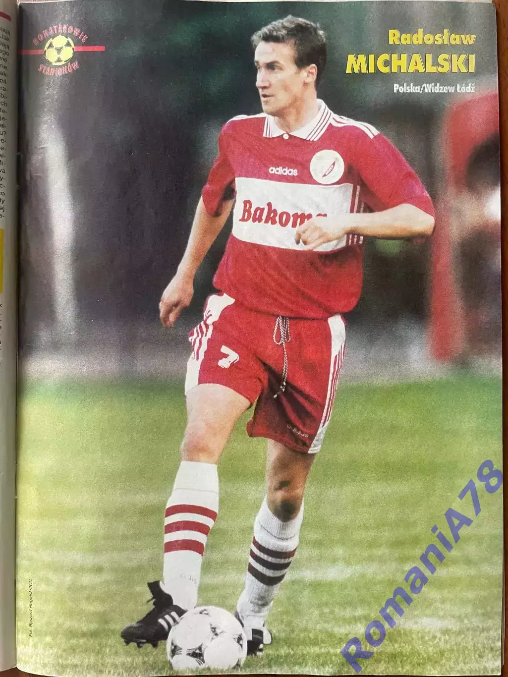 Журнал. Футбол Pilka Nozna N4/1998.Постер Болгарія,Роберто Карлос,Ширер 6