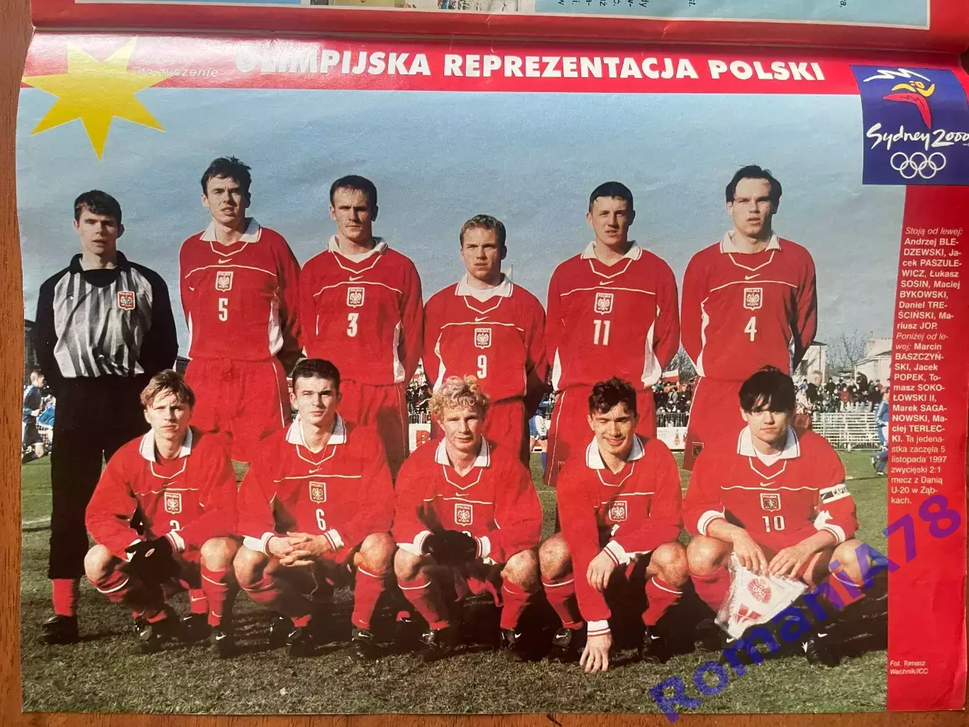 Журнал. Футбол Pilka Nozna N2/1998.Постер Роналдо,Польща,Сімоеш,Казірагі 3