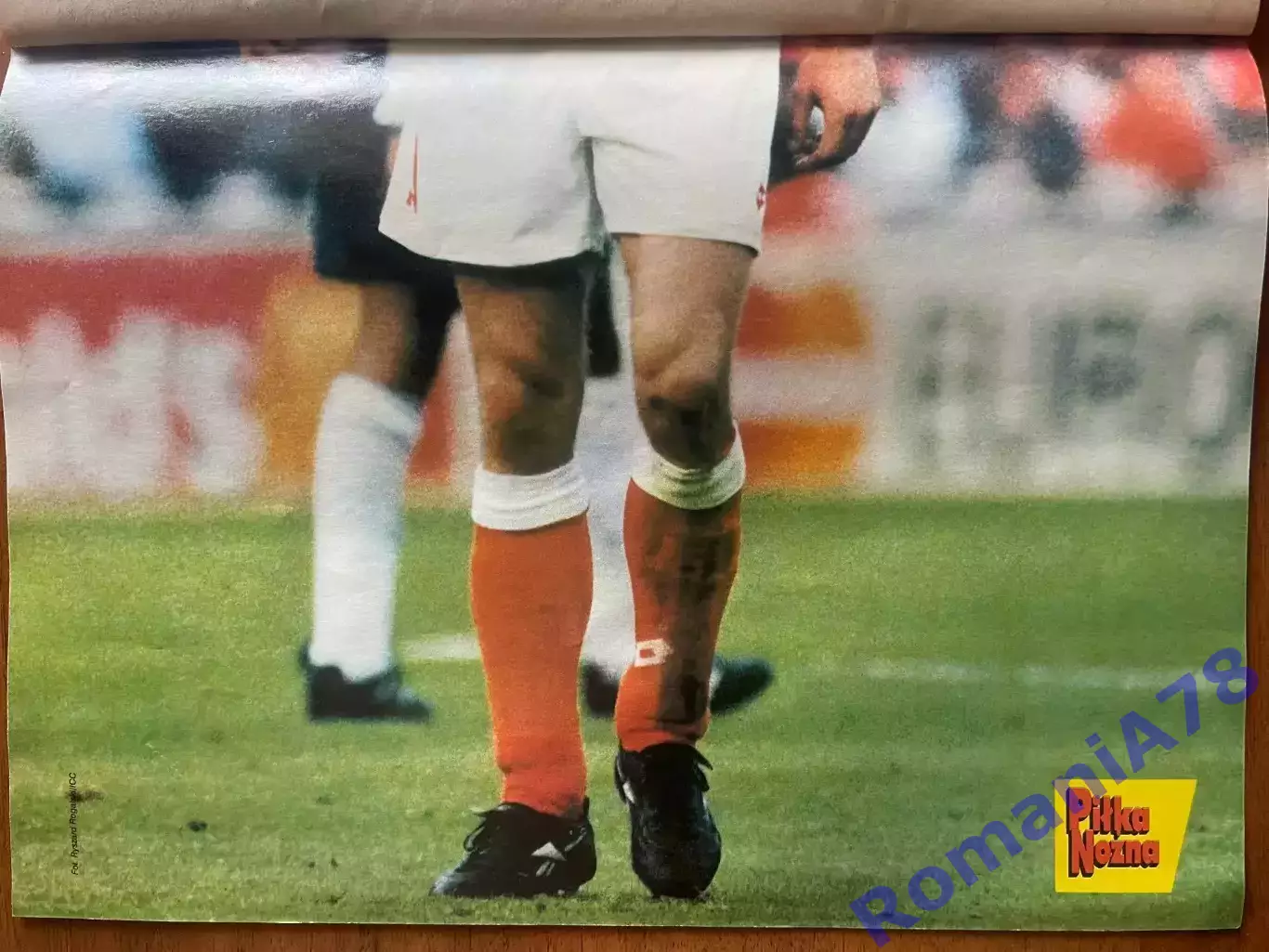 Журнал. Футбол Pilka Nozna N6/1998.Постер С.Аравія,Фігу,Бергкамп. 4
