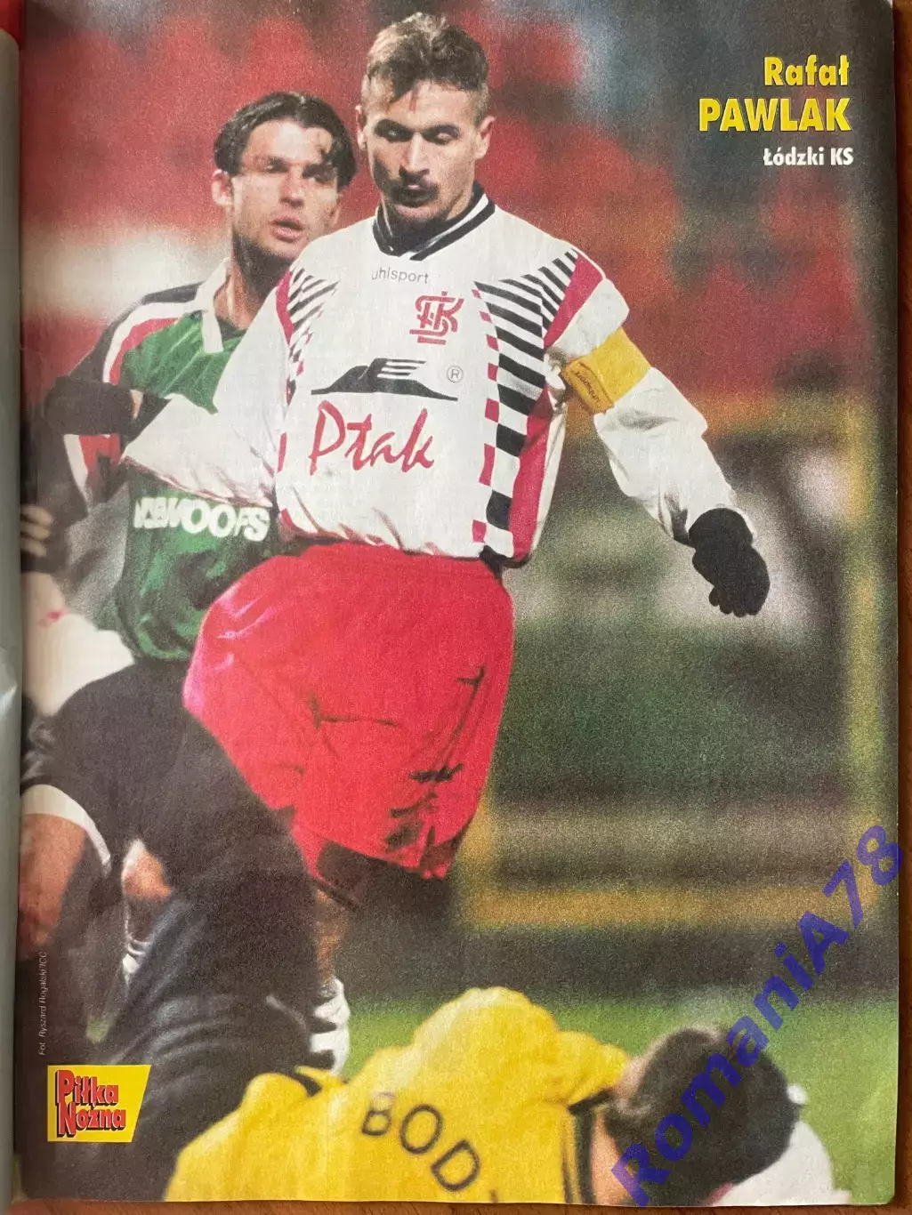 Журнал. Футбол Pilka Nozna N6/1998.Постер С.Аравія,Фігу,Бергкамп. 5