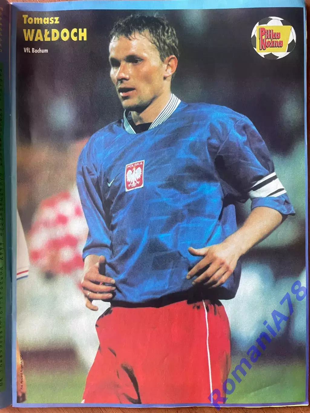 Журнал. Футбол Pilka Nozna N7/1998.Постер Сімен,Іран,Келлер. 5