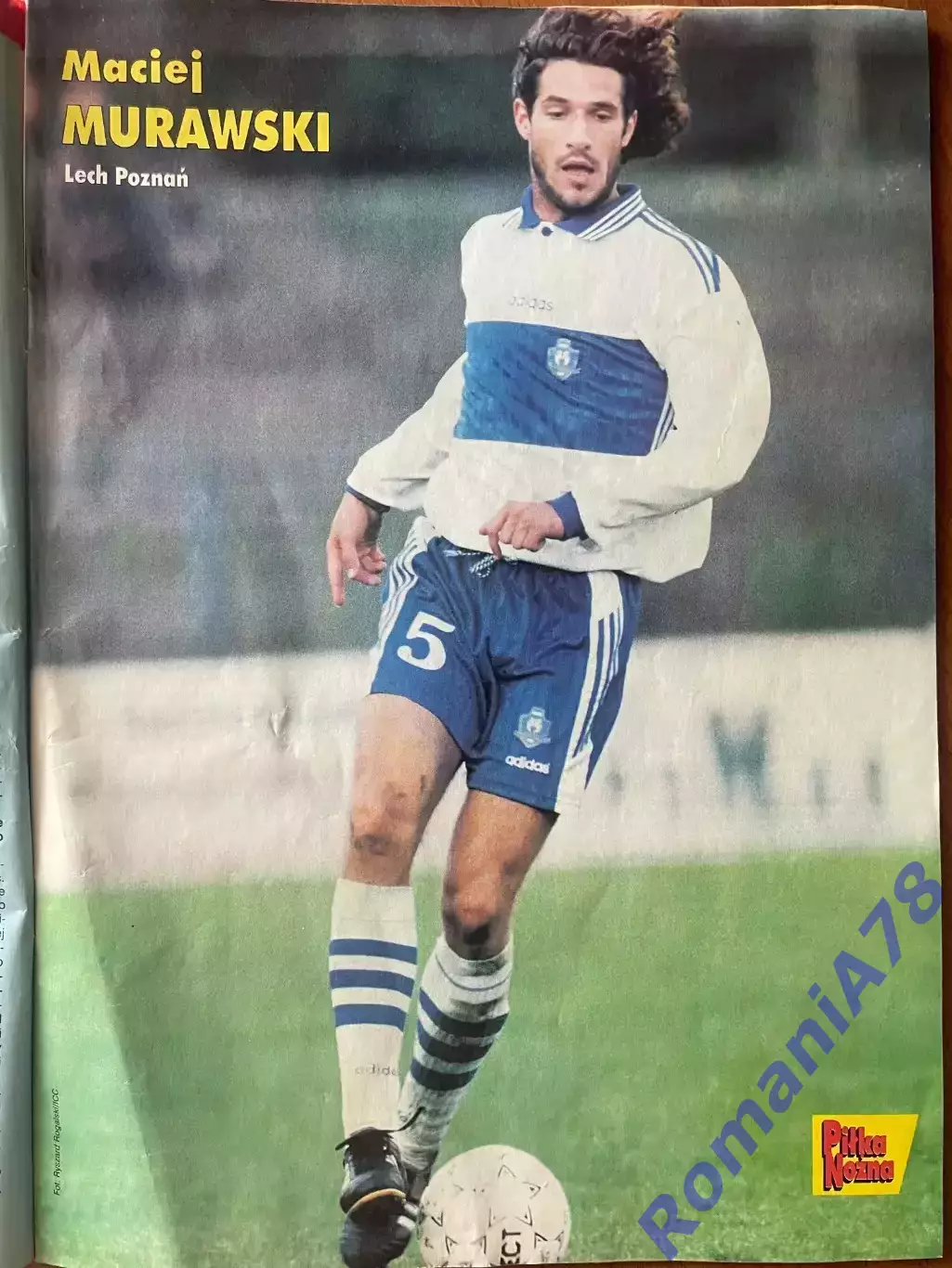Журнал. Футбол Pilka Nozna N7/1998.Постер Сімен,Іран,Келлер. 6