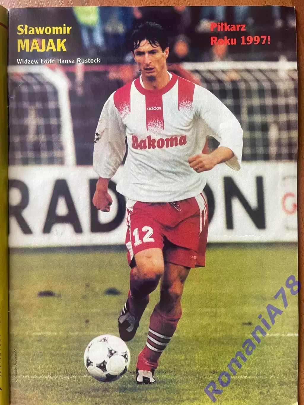 Журнал. Футбол Pilka Nozna 52/1997 Постери 1
