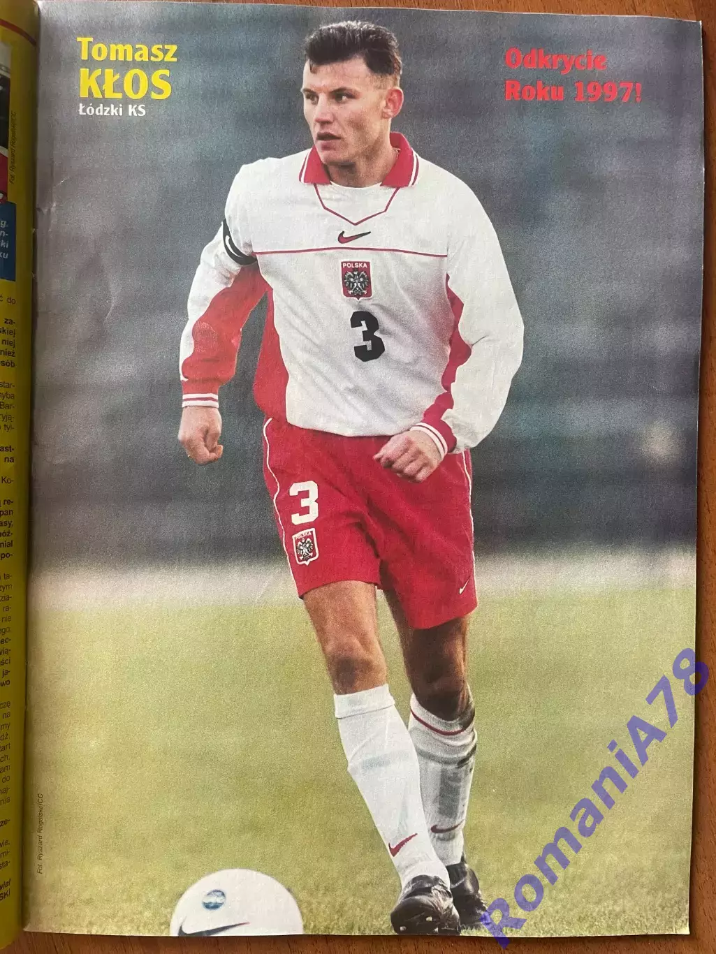 Журнал. Футбол Pilka Nozna 52/1997 Постери 5