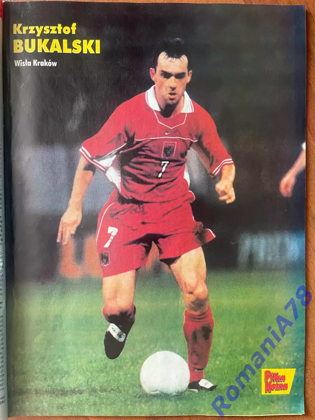 Журнал. Футбол Pilka Nozna 5/1998.Постер Швеція,Дель Пьєро,Недвед 6