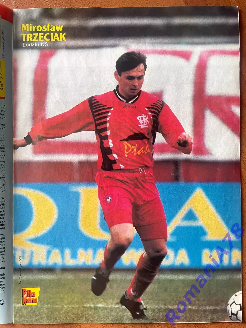 Журнал. Футбол Pilka Nozna 24/1997 Постер Ювентус 2
