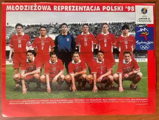 Футбол Pilka Nozna Постер Польща