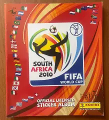 Футбол.Альбом.Чемпіонат Світу 2010.Panini.Порожній альбом.