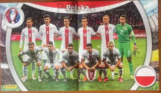 Футбол.Постер з альбому Panini Чемпіонат Європи 2016