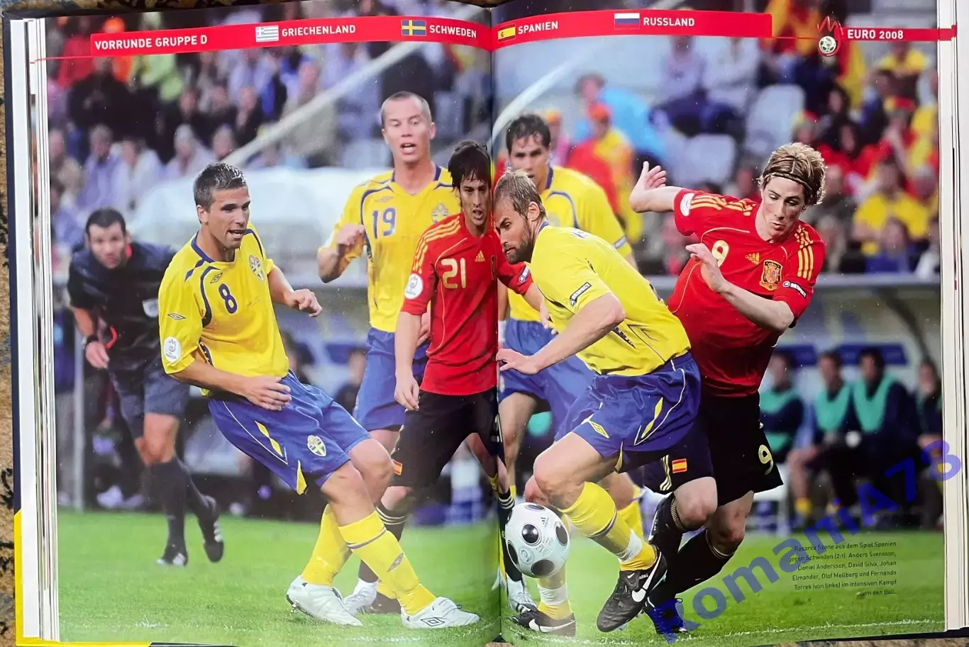 Футбол.Книга-фотоальбом. Чемпіонат Європи .Чемпионат Европы 2008 4