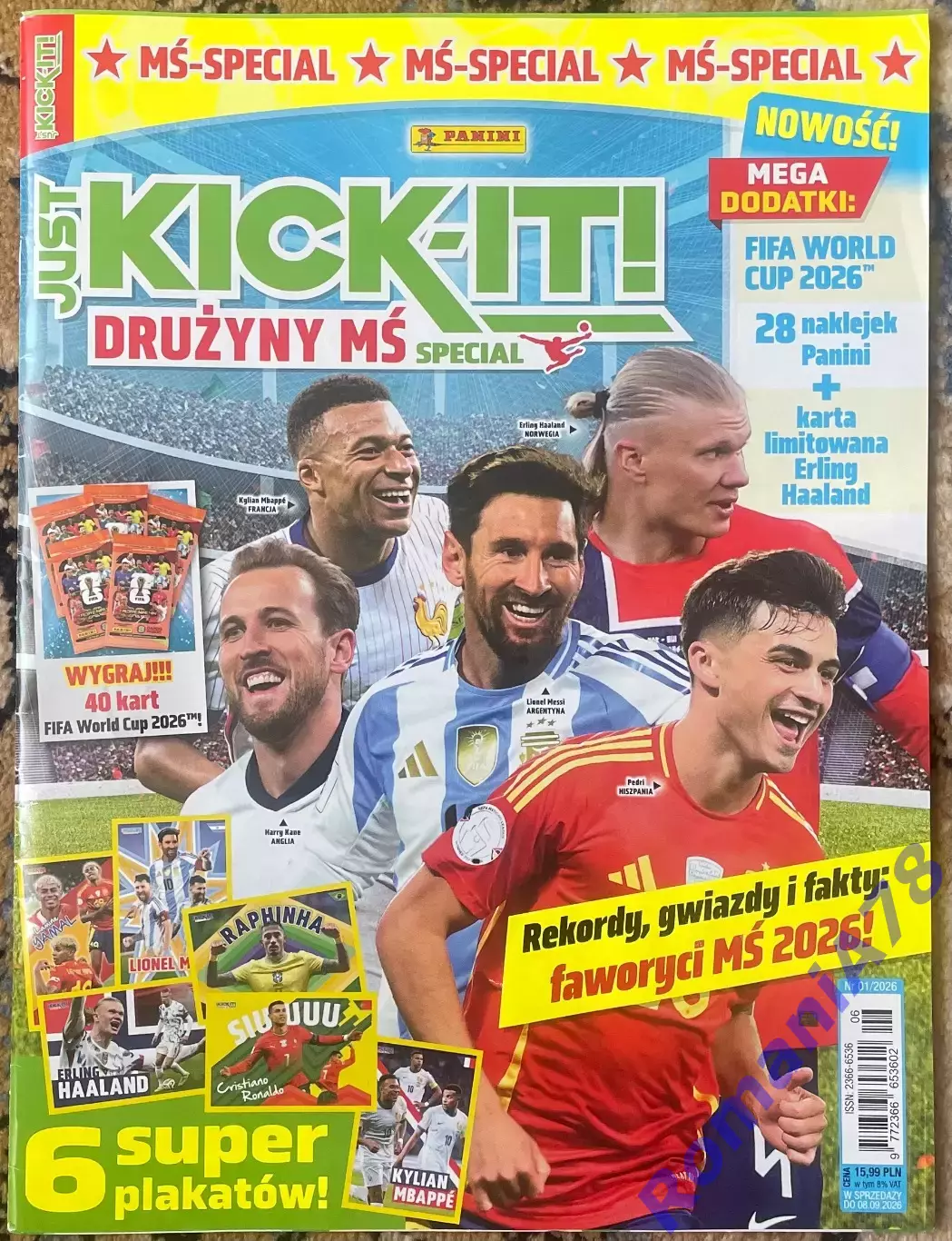 Футбол Журнал KICK-IT Постери N1/2026