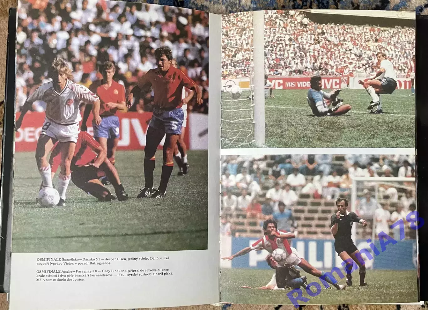Футбол.Книга-фотоальбом. Чемпіонат Світу Чемпионат Мира 1986 3