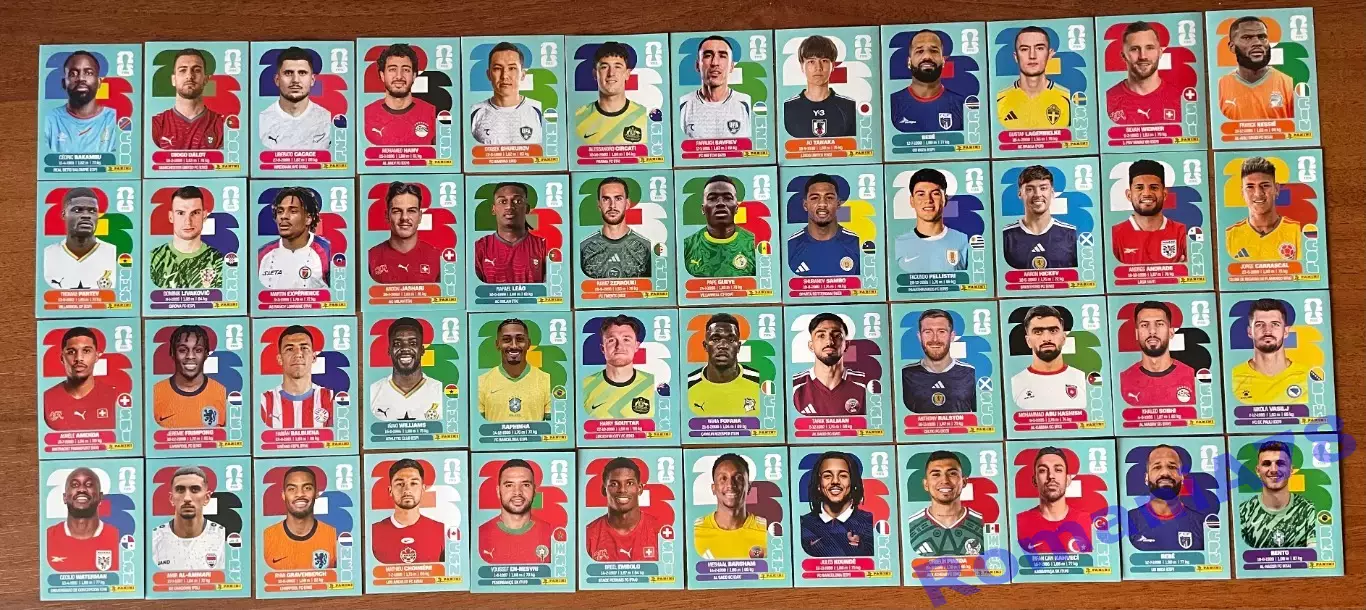 Футбол.Наклейки. Panini FIFA World Cup 2026. Standard Edition