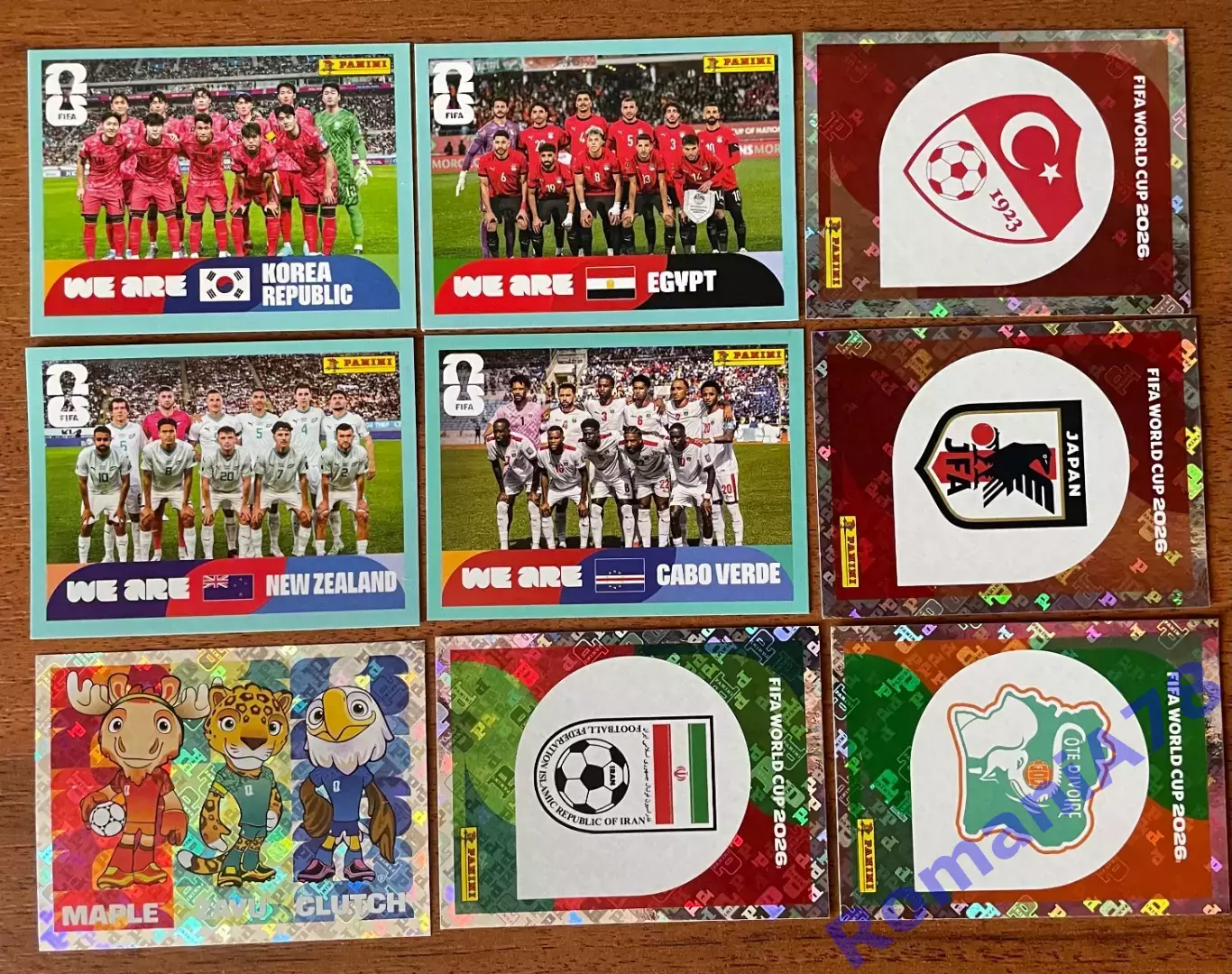 Футбол.Наклейки. Panini FIFA World Cup 2026. Standard Edition