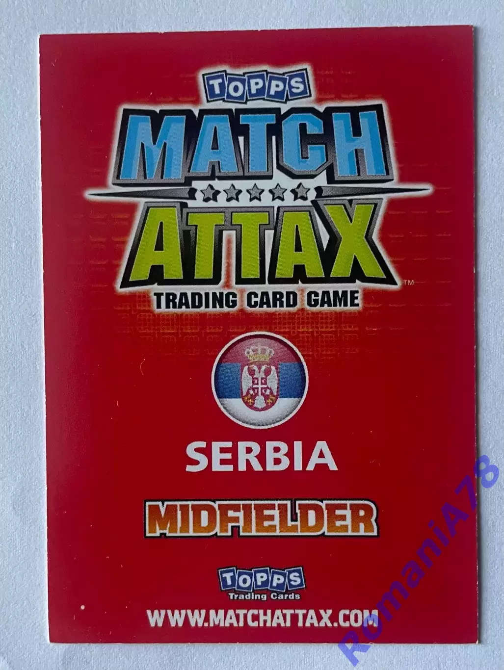 Футбол.Topps England 2010. Match Attax 1